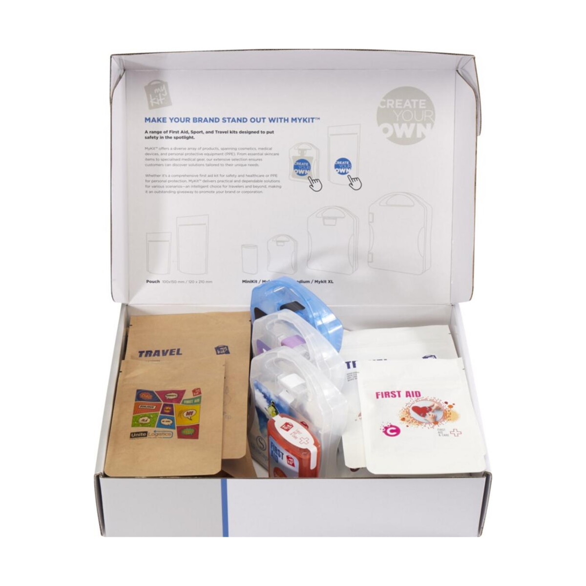 Apteczki z logo – mykit sample box 1pw00801_e2 MyKit sample box 1pw00801_e2