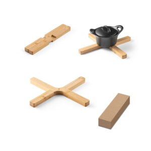 SHANDY. Zestaw bambusowych podstawek 94320_set
