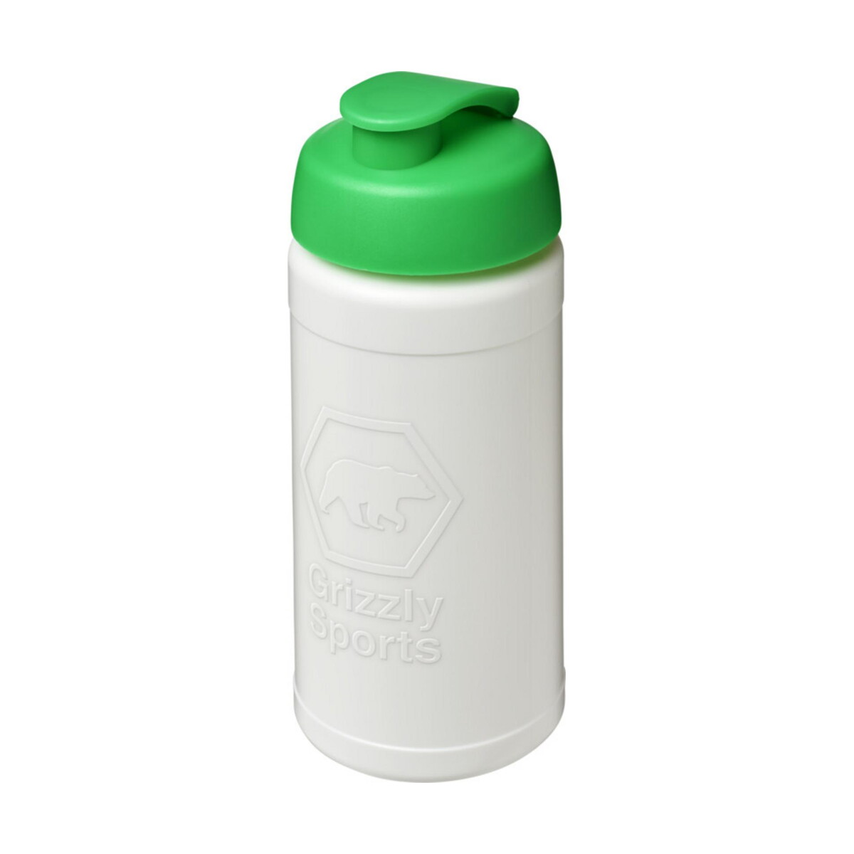 Baseline bidon o pojemności 500 ml z wieczkiem zaciskowym – biały 21028991 Baseline bidon o pojemności 500 ml z wieczkiem zaciskowym - biały
