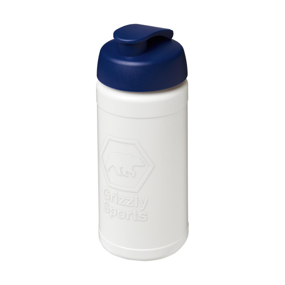 Bidony z logo – baseline bidon o pojemności 500 ml z wieczkiem zaciskowym 21028901 Baseline bidon o pojemności 500 ml z wieczkiem zaciskowym 21028901