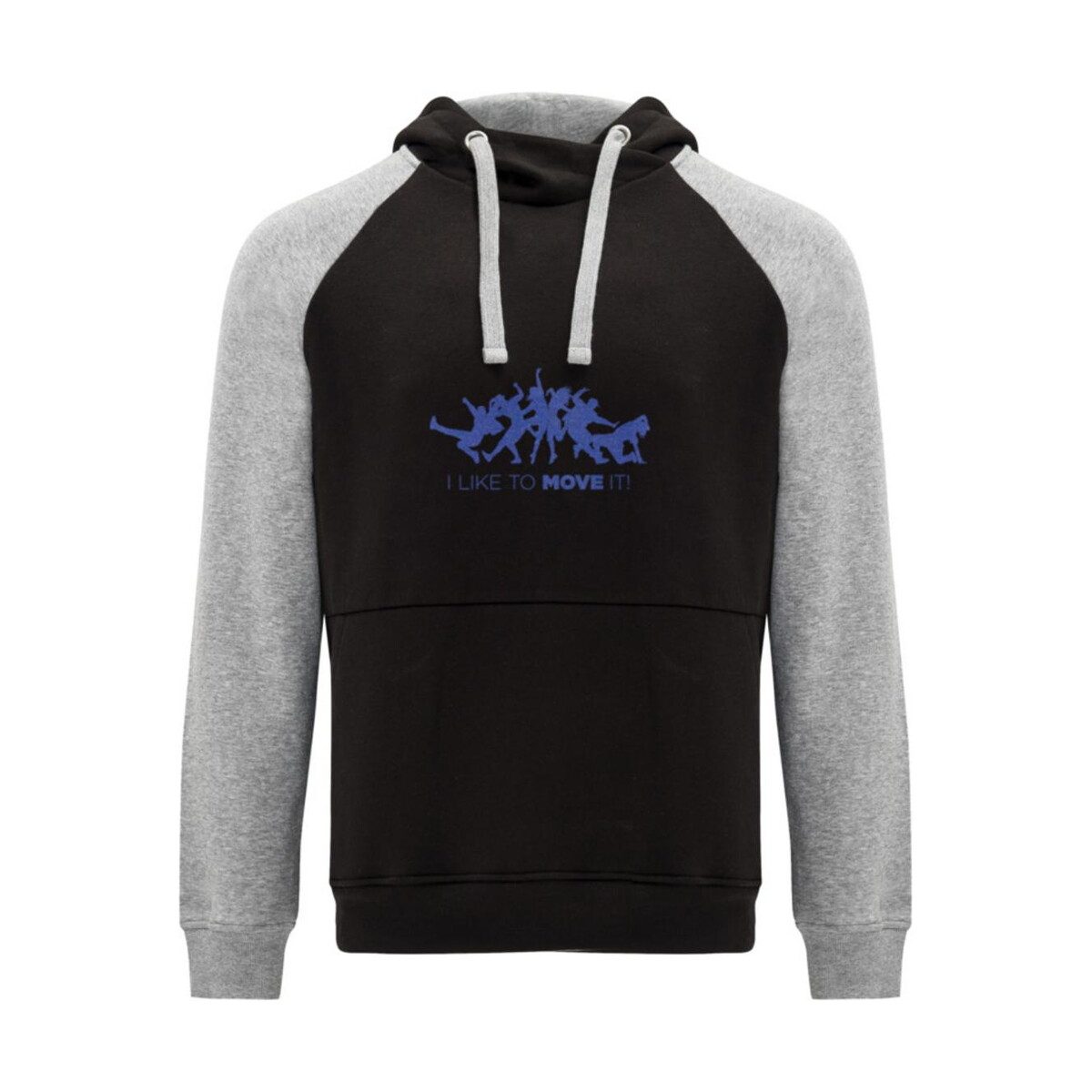 Bluzy z logo – badet dziecięca dwukolorowa bluza z kapturem k10588b_sp_y1 Badet dziecięca dwukolorowa bluza z kapturem k10588b_sp_y1
