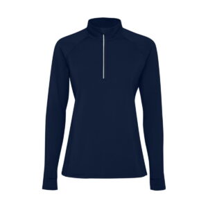 Estambul bluza damska z długim rękawem i zamkiem błyskawicznym na połowie długości r10331r