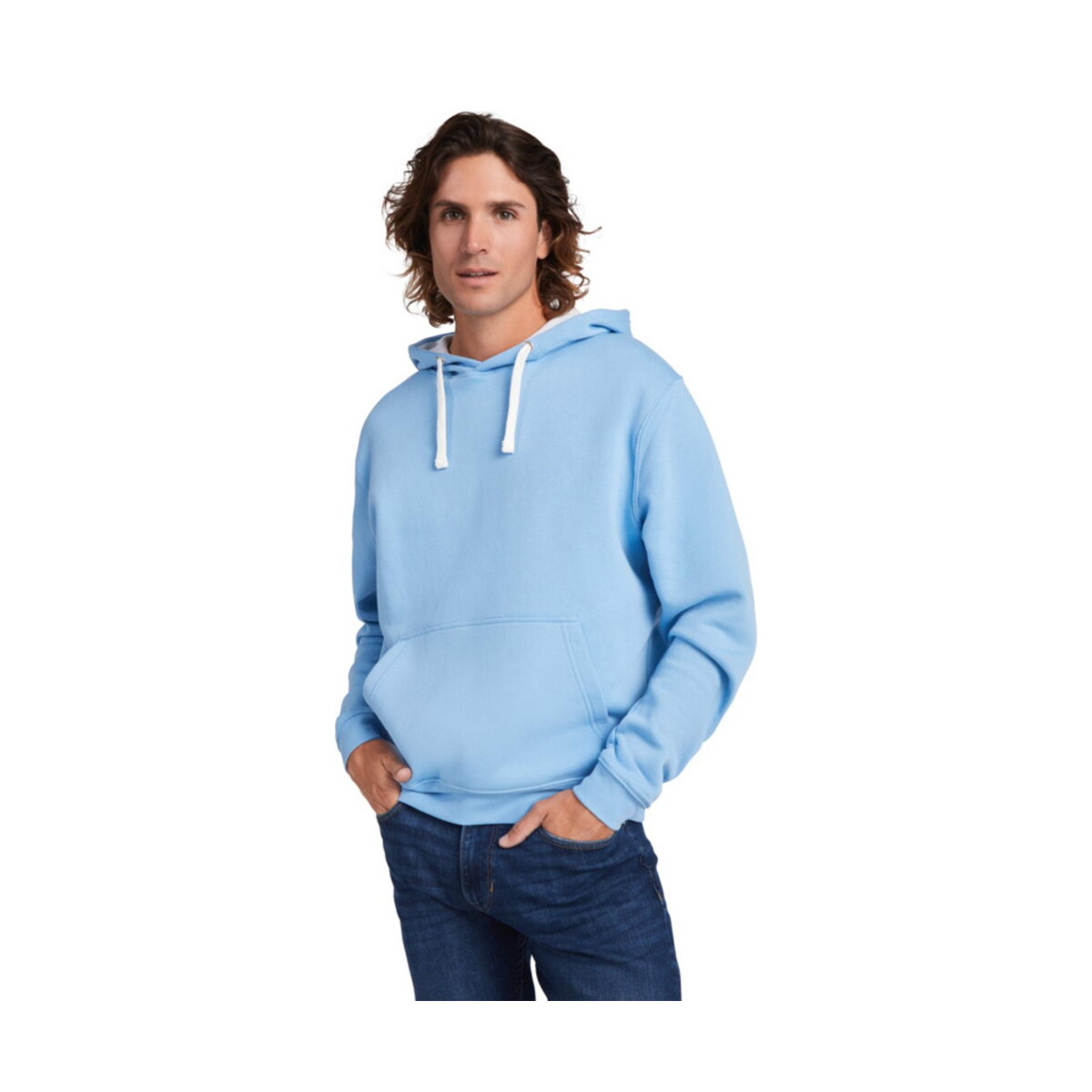 Bluzy z logo – urban męska bluza z kapturem r10671r_m1 Urban męska bluza z kapturem r10671r_m1