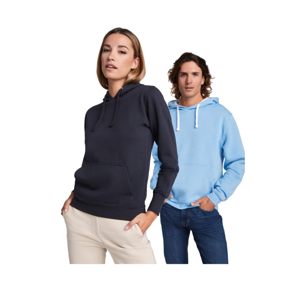Bluzy z logo – urban męska bluza z kapturem r10671r_m2 Urban męska bluza z kapturem r10671r_m2