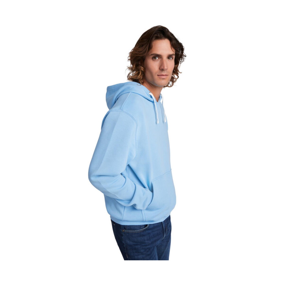 Bluzy z logo – urban męska bluza z kapturem r10671r_m3 Urban męska bluza z kapturem r10671r_m3
