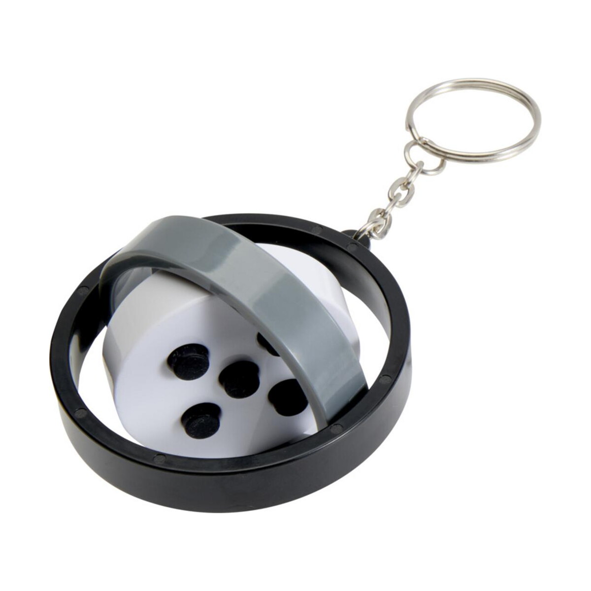 Breloki antystresowe z logo – spinx brelok z tworzyw sztucznych pochodzących z recyklingu z bączkiem 12634290_e1 Spinx brelok z tworzyw sztucznych pochodzących z recyklingu z bączkiem 12634290_e1