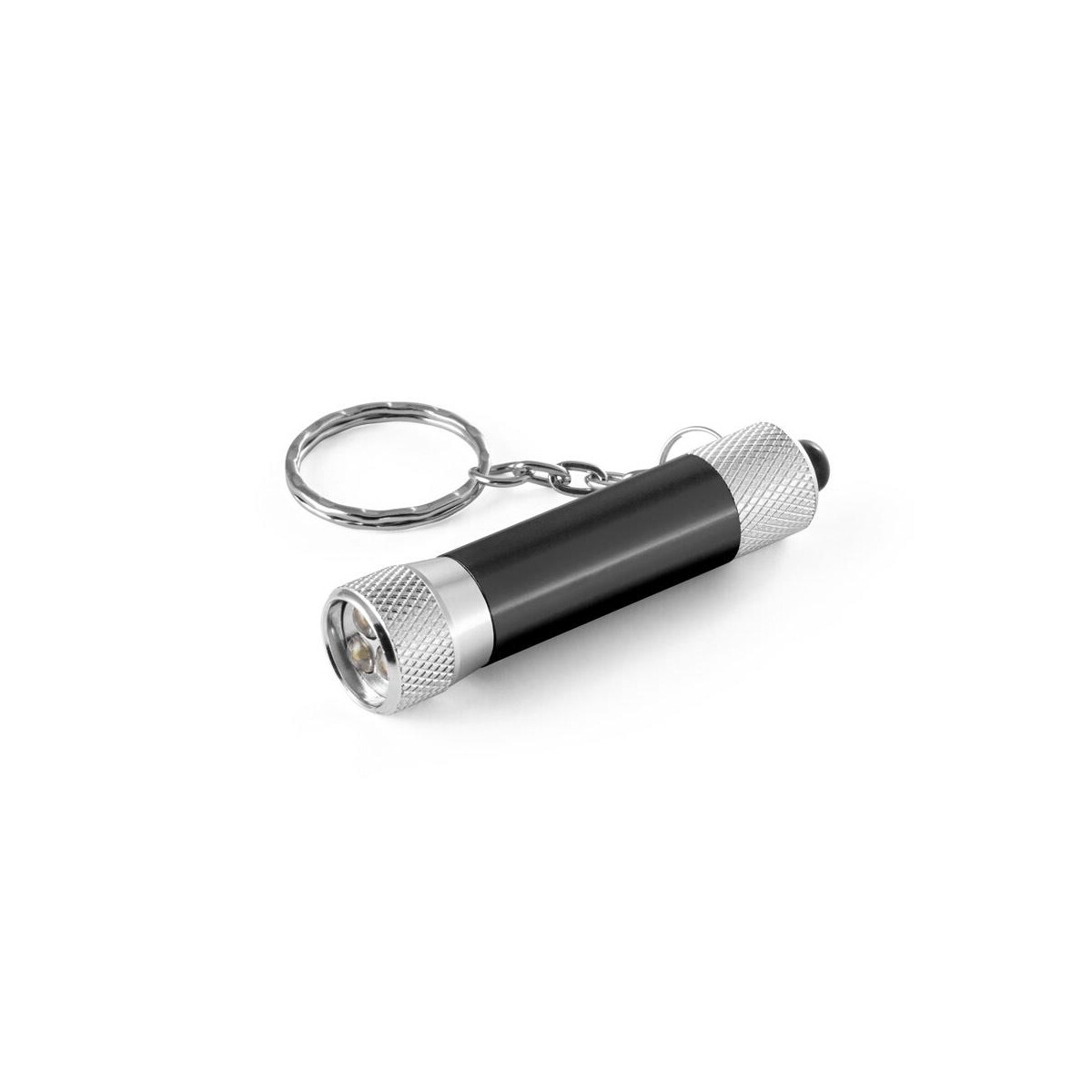Breloki latarki z logo – re-lergan. aluminiowy brelok do kluczy (92% z recyklingu) z latarką led z 3 diodami 95092_103 RE-LERGAN. Aluminiowy brelok do kluczy (92% z recyklingu) z latarką LED z 3 diodami 95092_103