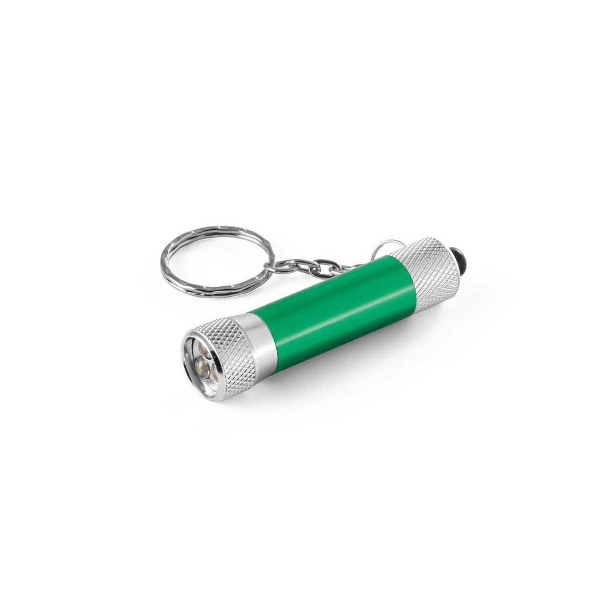 Breloki latarki z logo – re-lergan. aluminiowy brelok do kluczy (92% z recyklingu) z latarką led z 3 diodami 95092_109 RE-LERGAN. Aluminiowy brelok do kluczy (92% z recyklingu) z latarką LED z 3 diodami 95092_109