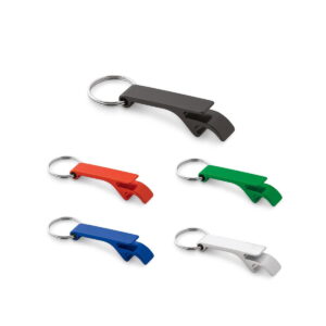 RE-BAITT. Brelok z aluminiowym (100% rAL) otwieraczem do kapsułek 95090_set