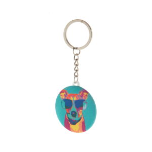 KeyBadge RPET Mini brelok / pins RPET AP716722