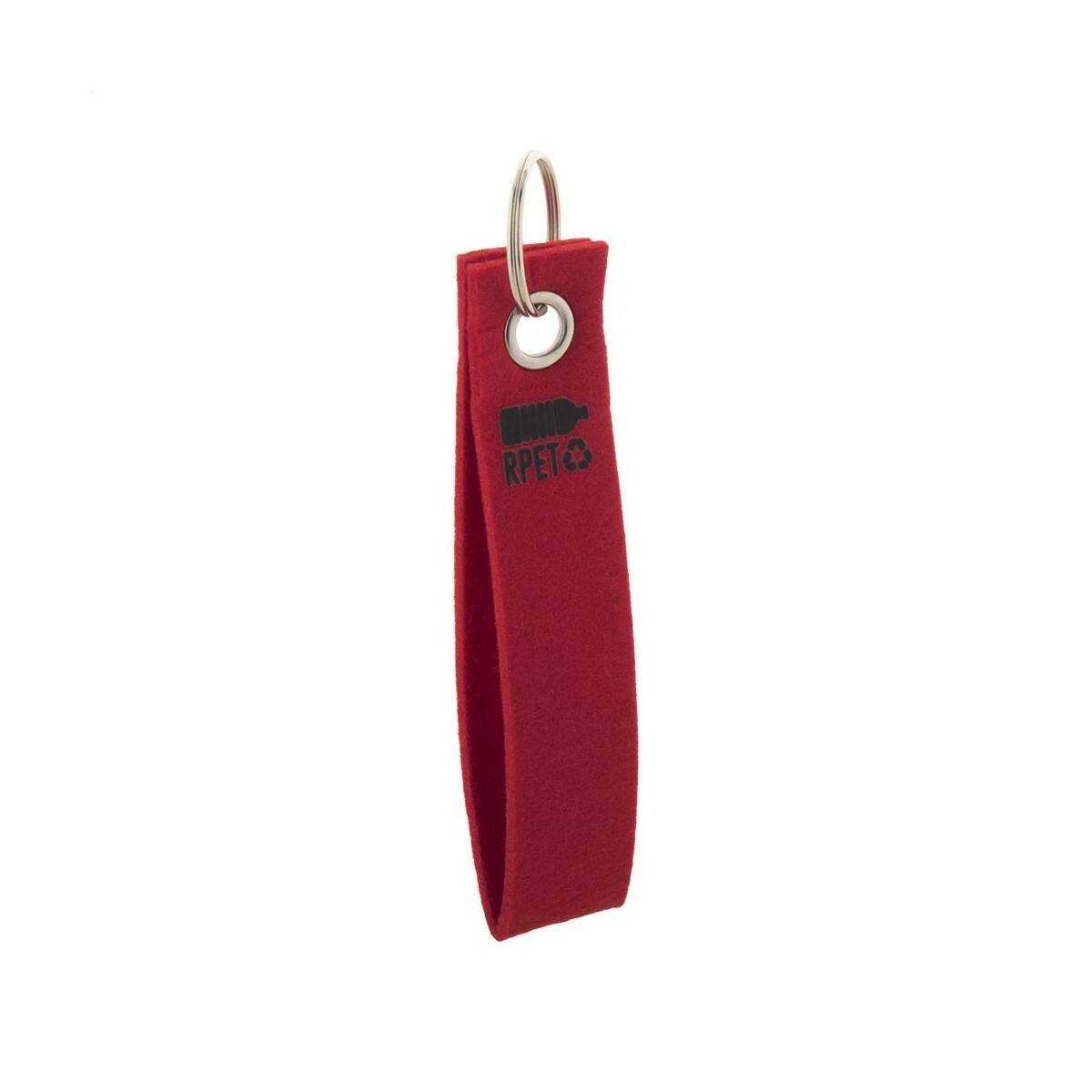 Breloki z żetonem z logo – refek brelok rpet AP874020-05 Refek brelok RPET AP874020-05