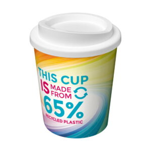 Brite-Americano® Eco izolowany kubek o pojemności 250 ml - biały