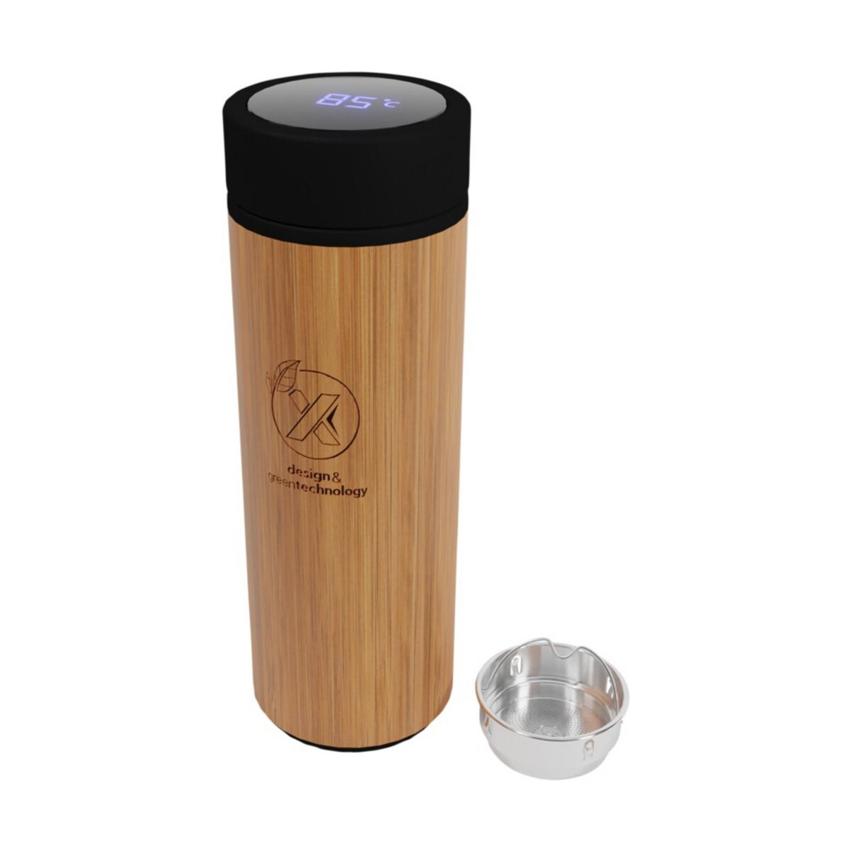 Butelki z logo – bambusowa butelka smart o pojemności 500 ml scx.design d11 2px05671_e1 Bambusowa butelka smart o pojemności 500 ml SCX.design D11 2px05671_e1