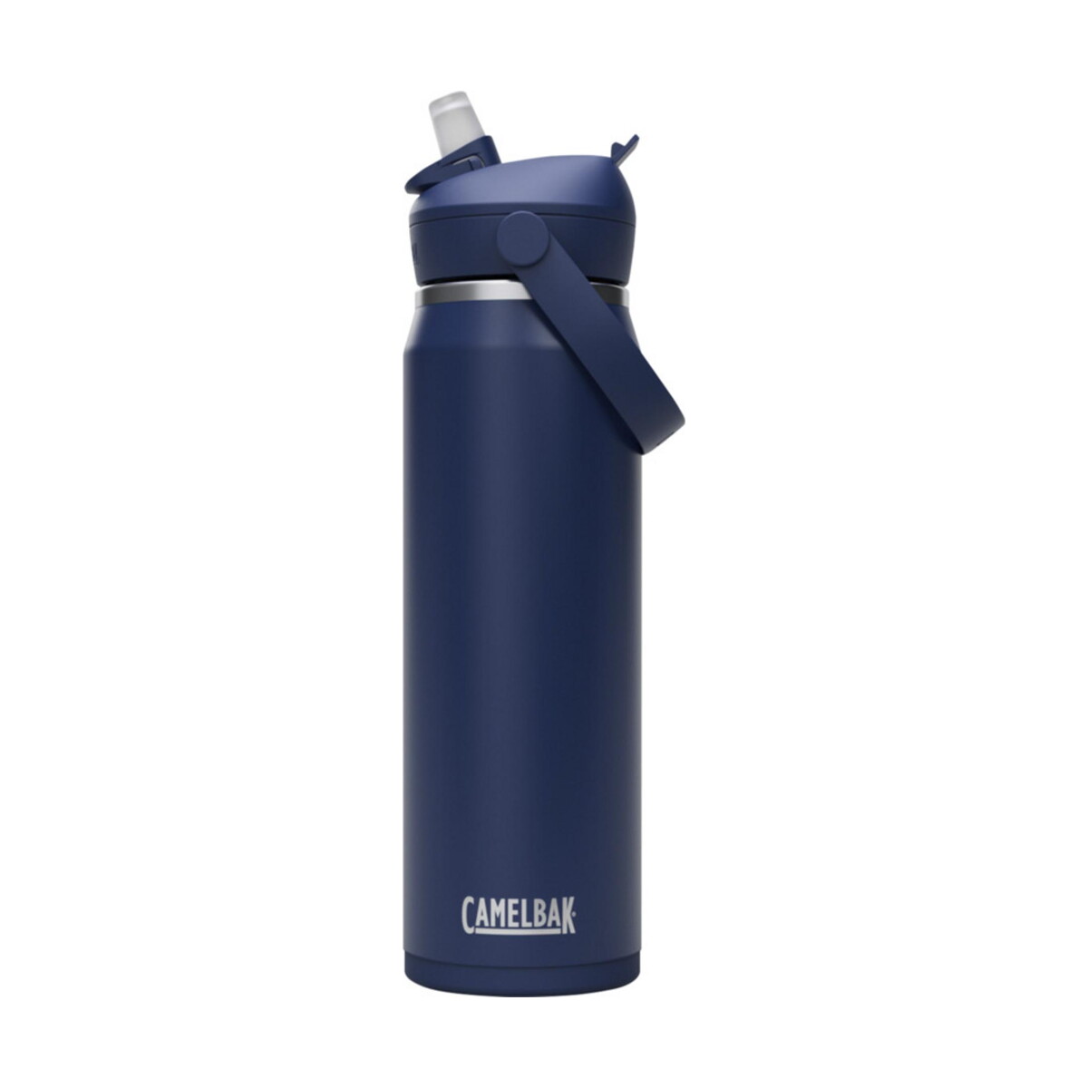 Butelki z logo – camelbak® thrive flip vss butelka na wodę ze stali nierdzewnej o pojemności 750 ml ze składaną słomką 10088855 Camelbak® Thrive Flip VSS butelka na wodę ze stali nierdzewnej o pojemności 750 ml ze składaną słomką 10088855