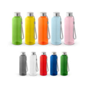 ENDERS M. Butelka PET z recyklingu (100% rPET) z błyszczącym, półprzezroczystym wykończeniem 600 ml 54326_set