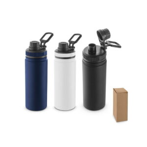 FEDERER. Butelka wykonana w 90% ze stali nierdzewnej pochodzącej z recyklingu 570 mL 94272_set