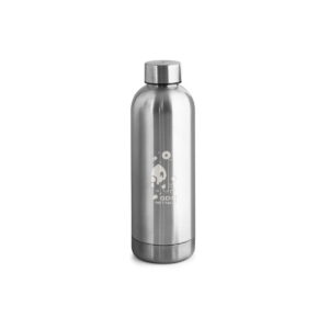 ODIN METTALIC. Butelka z 90% stali nierdzewnej pochodzącej z recyklingu 550 mL 94288_127-logo