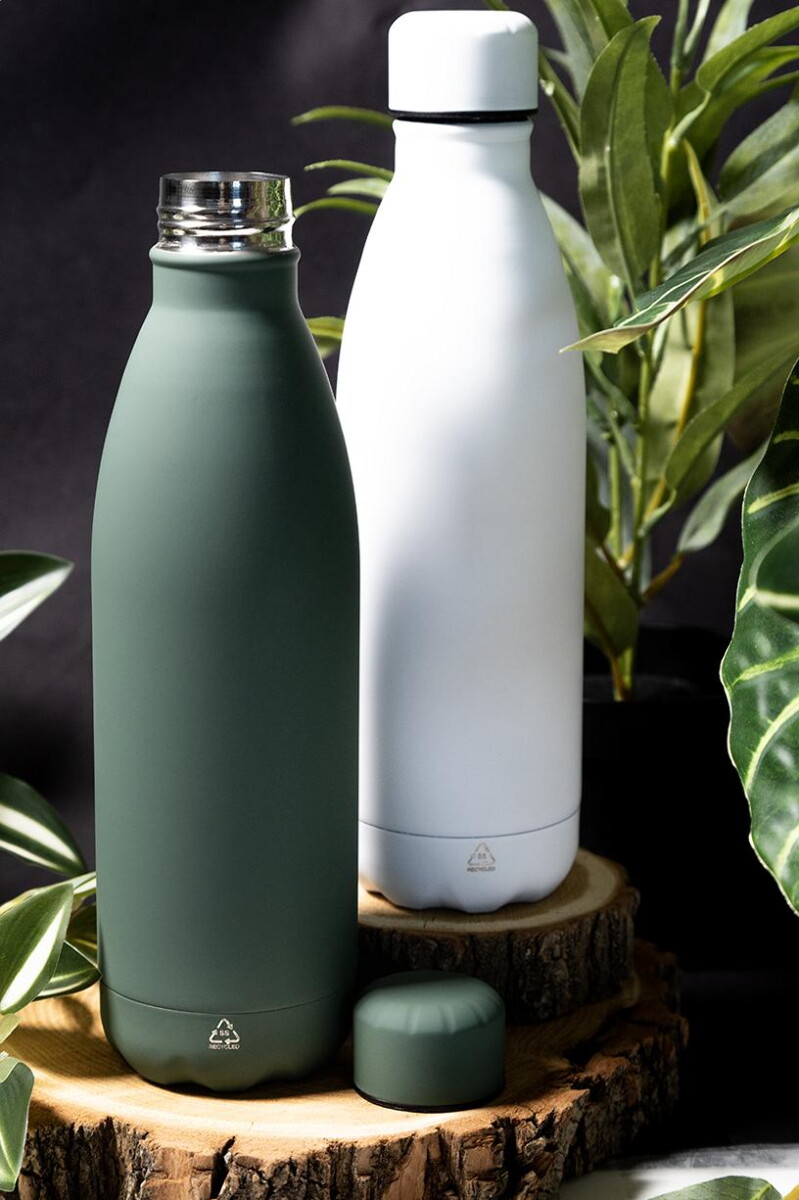 Butelki z logo – refill soft butelka z ze stali nierdzewnej z recyklingu AP808162-01__DG Refill Soft butelka z ze stali nierdzewnej z recyklingu AP808162-01__DG