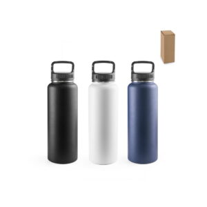 SINNER. Butelka ze stali nierdzewnej pochodzącej w 90% z recyklingu o dużej pojemności do 1200 ml 94283_set