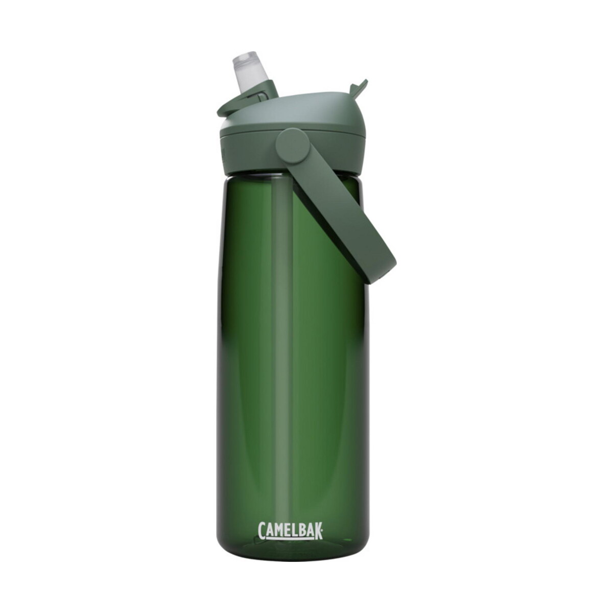 Camelbak® Thrive Flip 750 ml Tritan Renew butelka na wodę ze składaną słomką – zielona 10088664 Camelbak® Thrive Flip 750 ml Tritan Renew butelka na wodę ze składaną słomką - zielona