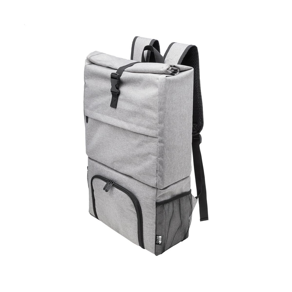 Chilltop plecak termiczny RPET – szary AP808276-77 Chilltop plecak termiczny RPET - szary