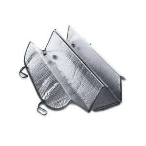 CRADLE. Osłony przeciwsłoneczne do samochodów z PE i aluminium - Srebrne