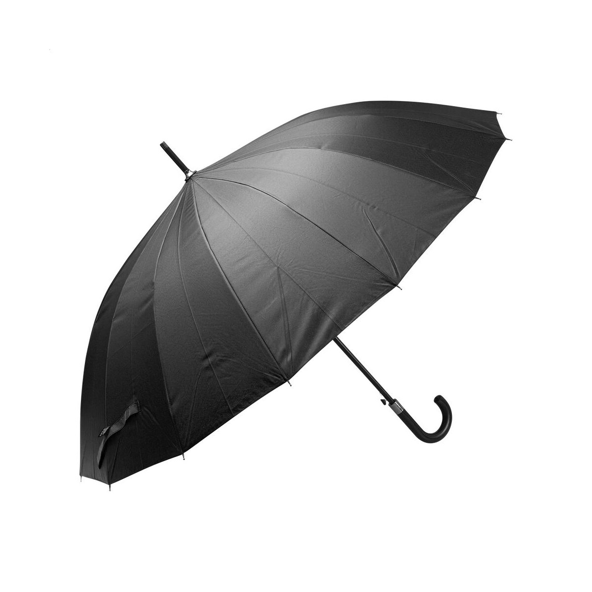 Cyclone Parasol RPET – czarny AP800144-10 Cyclone Parasol RPET - czarny