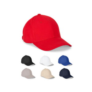 NATHAN. Czapka z 100% bawełny (260 g/m²) z 6 panelami 99170_set