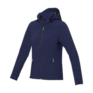 Damska kurtka softshell Langley - niebieska