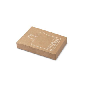 CASSIA. Deska do serów z drewna akacjowego z uchwytem, z materiału z certyfikatem FSC™ i innych kontrolowanych materiałów 94293_box