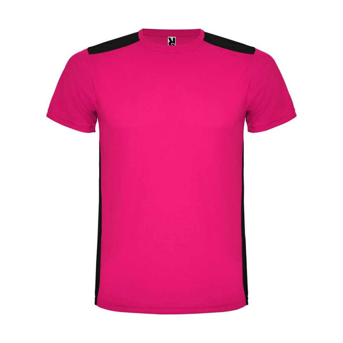 Detroit sportowa koszulka unisex z krótkim rękawem – różowa r66529c Detroit sportowa koszulka unisex z krótkim rękawem - różowa
