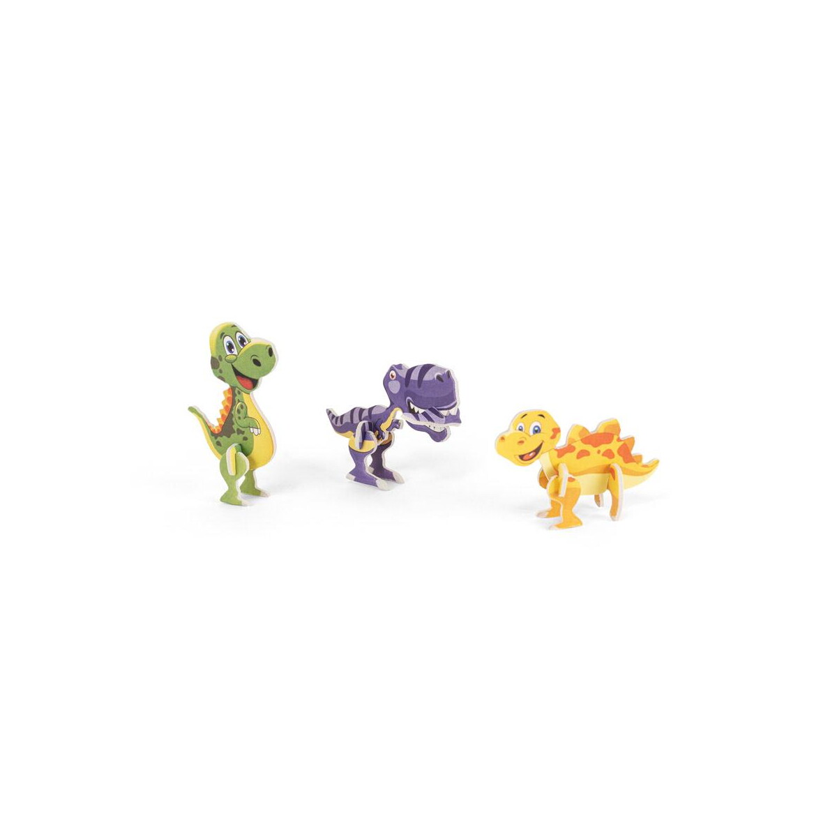 DINOSAURUS. Puzzle 3D z papieru i EVA w kształcie dinozaura – Naturalne 98152_160 DINOSAURUS. Puzzle 3D z papieru i EVA w kształcie dinozaura - Naturalne