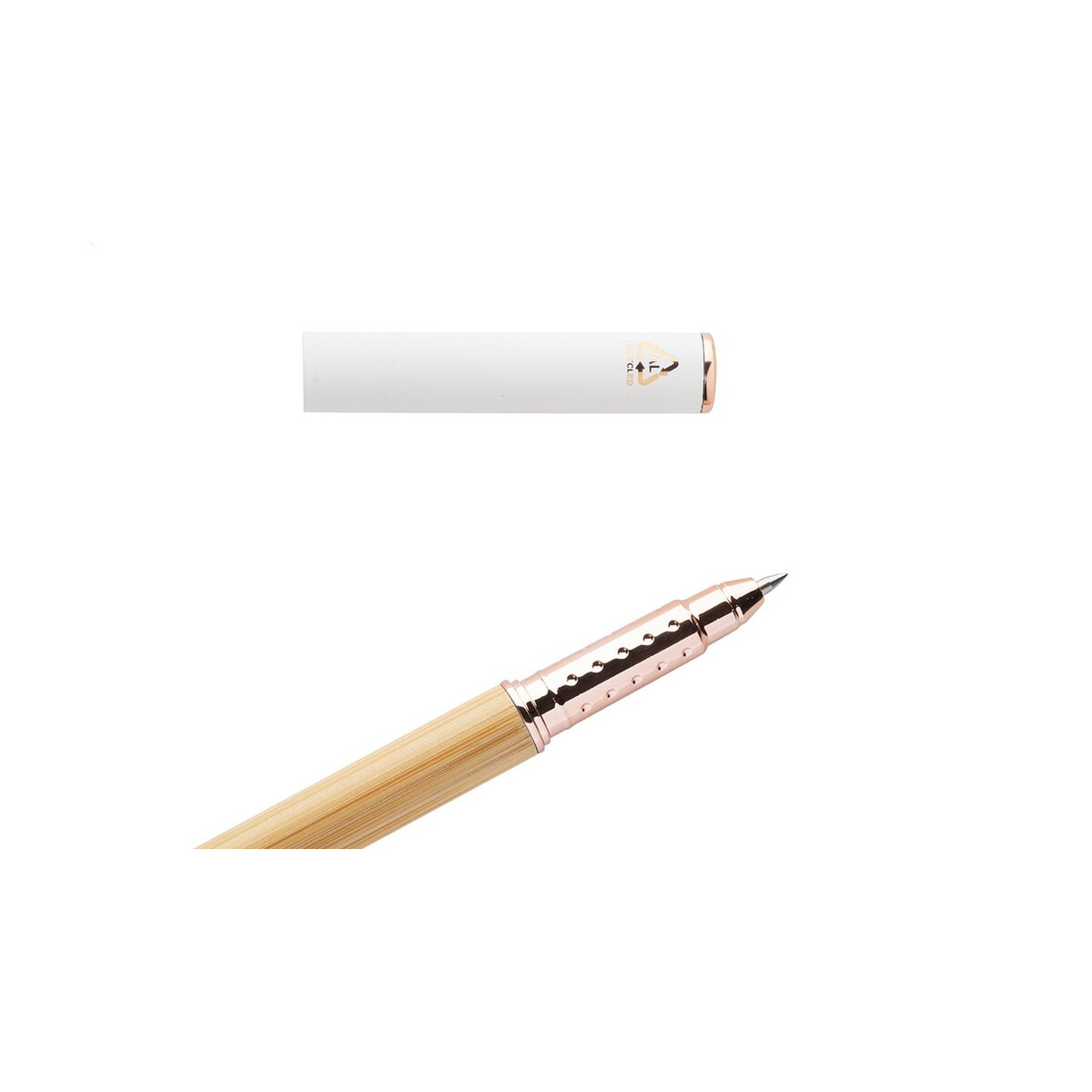 Długopisy bambusowe z logo – blush pióro kulkowe AP809617-01__CU1 Blush pióro kulkowe AP809617-01__CU1
