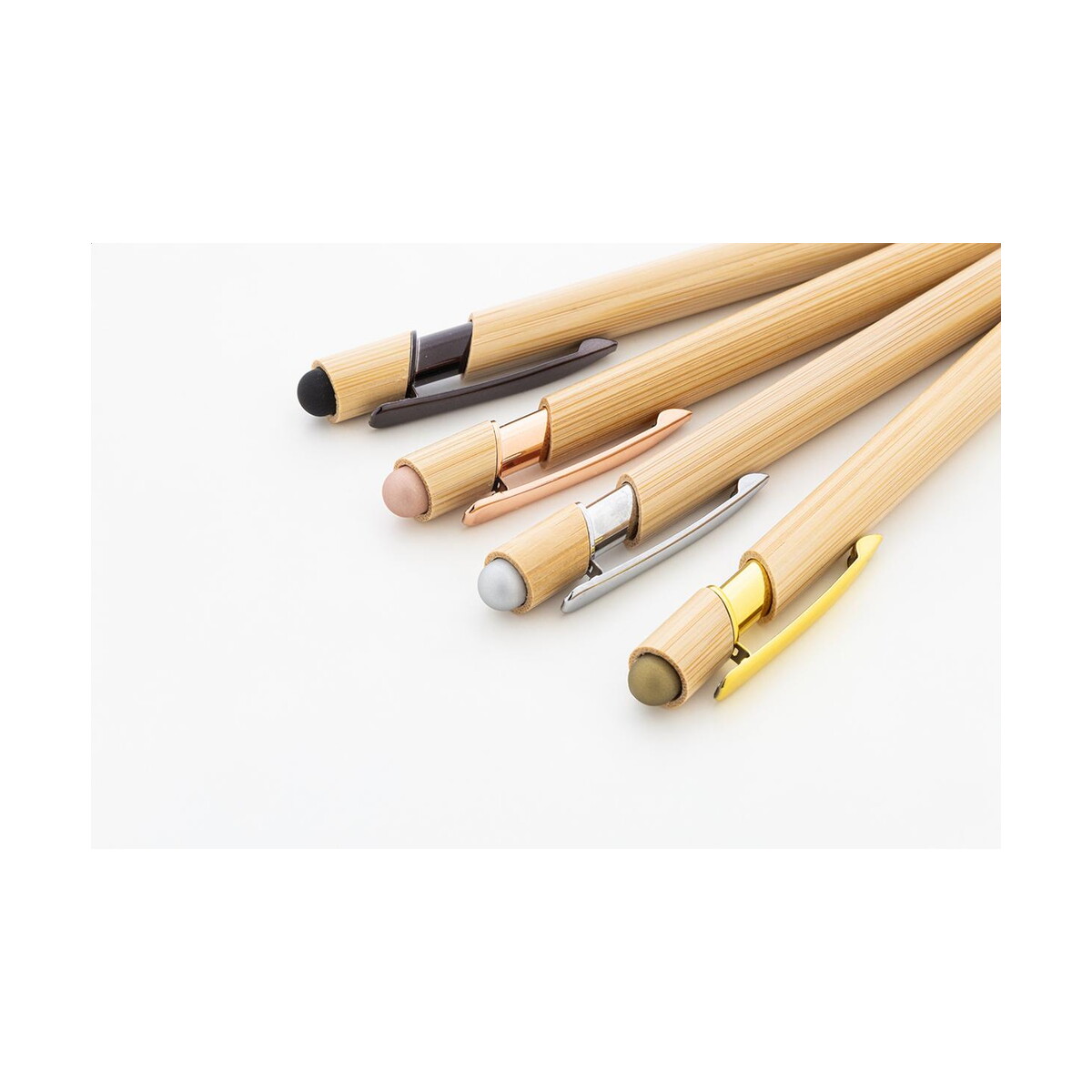 Długopisy bambusowe z logo – tonnel boo długopis dotykowy AP800180-10__CU1 Tonnel Boo długopis dotykowy AP800180-10__CU1