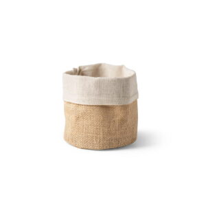 DUCASSE. Wielofunkcyjna torba z juty (260g/m²) i bawełny (120g/m²) - Naturalna