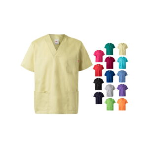 VL ILLAPA. Tunika twillowa (190 g/m²) z krótkim rękawem, z poliestru (65%) i bawełny (35%) 36132_set