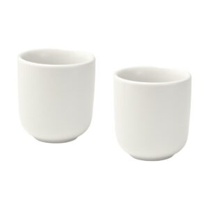 Male filiżanki ceramiczne do espresso o pojemności 90 ml - zestaw 2 sztuk 12639701