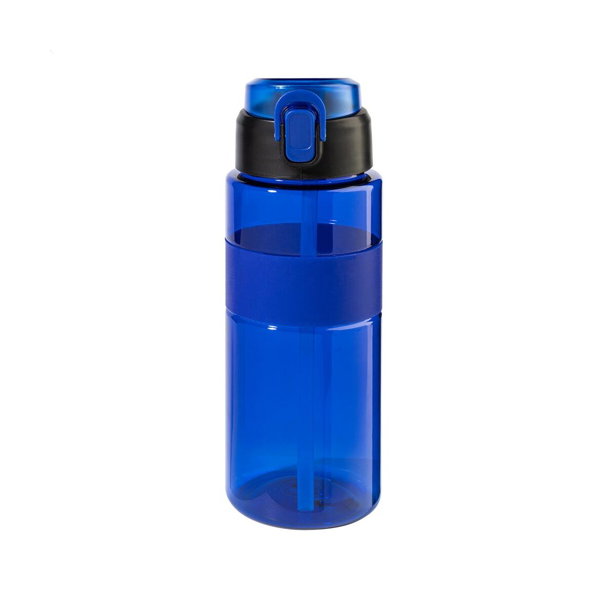 Fitgrip butelka sportowa RPET – niebieska AP800612-06 Fitgrip butelka sportowa RPET - niebieska