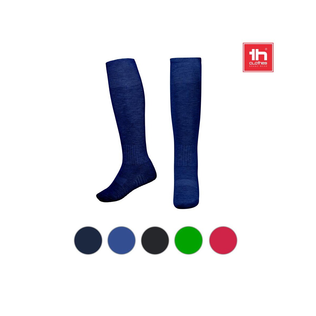 Gadżety do biegania z logo – thc run kids. dziecięce skarpety sportowe do połowy łydki 30305_set THC RUN KIDS. Dziecięce skarpety sportowe do połowy łydki 30305_set