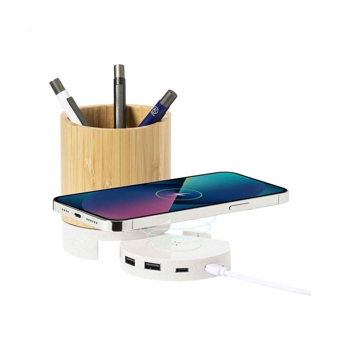 Gadżety do komputera z logo – sutaina wielofunkcyjny stojak na długopisy AP733390__FC2 Sutaina wielofunkcyjny stojak na długopisy AP733390__FC2