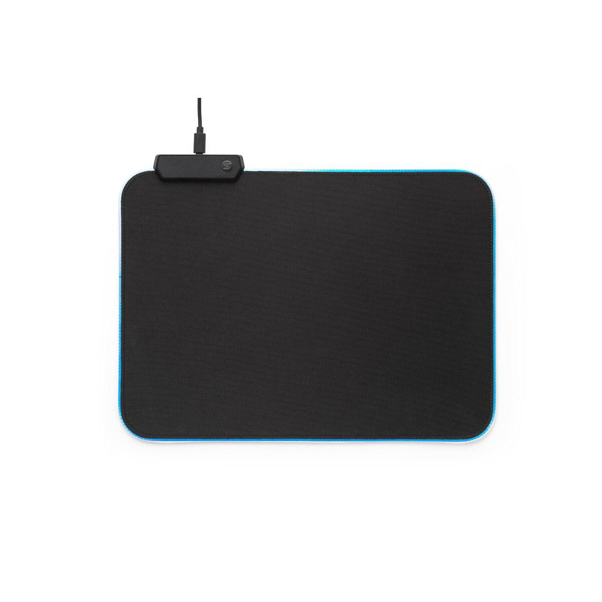 Gadżety do komputera z logo – thorne mousepad rgb. podkładka pod mysz do gier z podświetleniem led rgb z poliestru 97134_103-a THORNE MOUSEPAD RGB. Podkładka pod mysz do gier z podświetleniem LED RGB z poliestru 97134_103-a