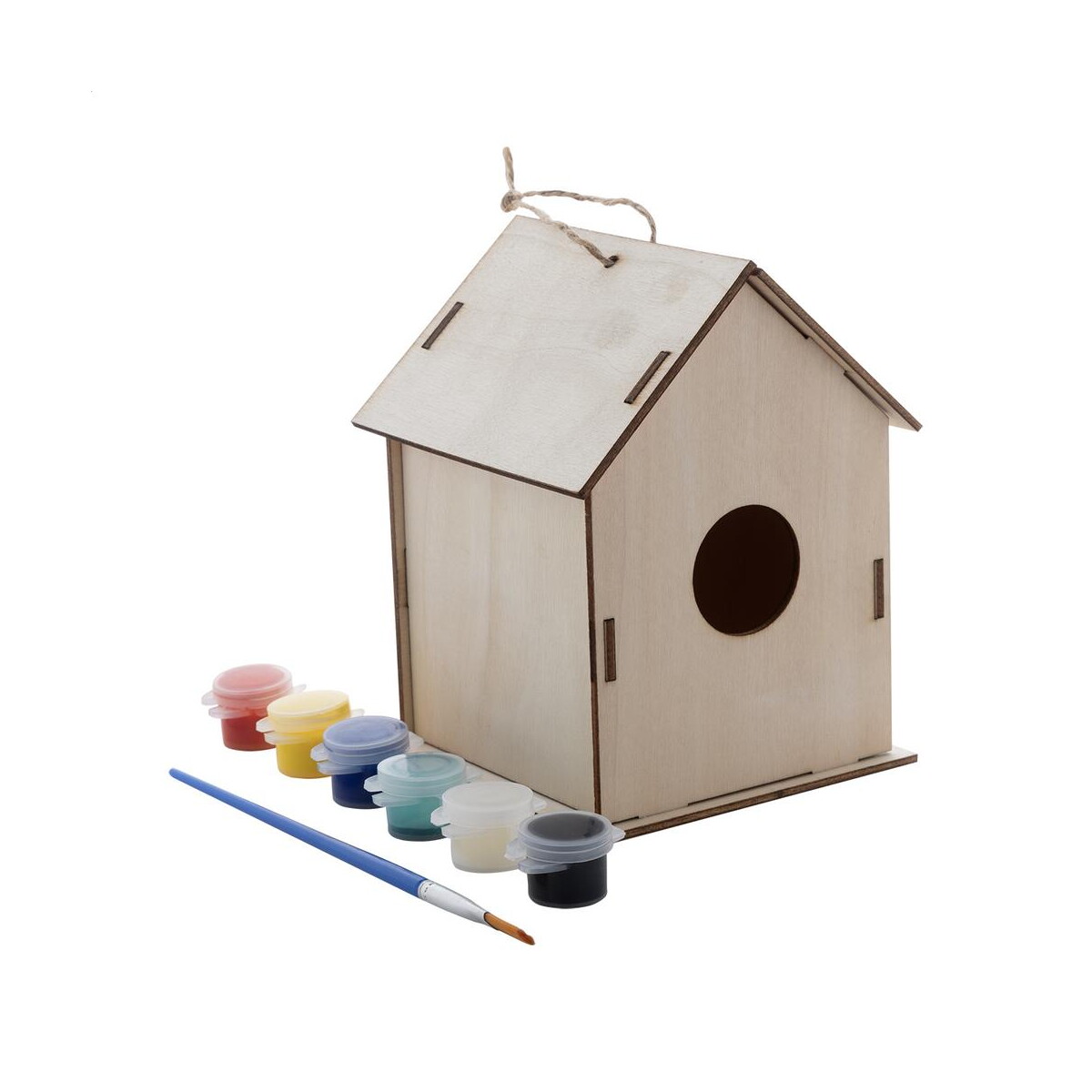 Gadżety do ogrodu z logo – titmice domek dla ptaków diy AP808157 Titmice Domek dla ptaków DIY AP808157