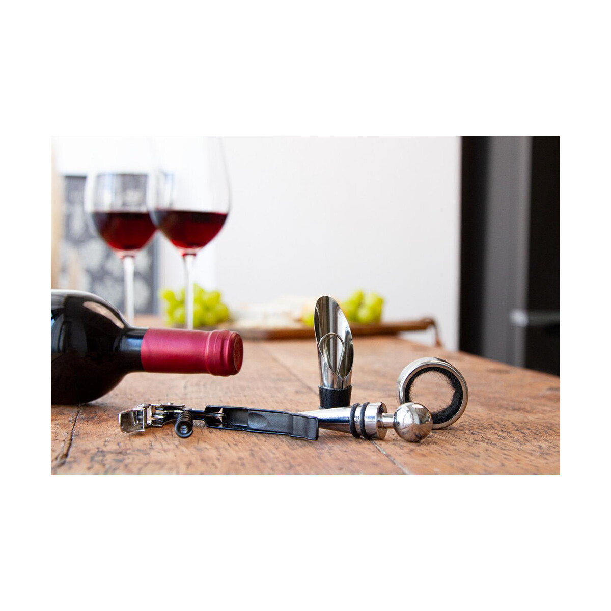 Gadżety do wina z logo – fiano zestaw do wina AP800749__DG2 Fiano zestaw do wina AP800749__DG2