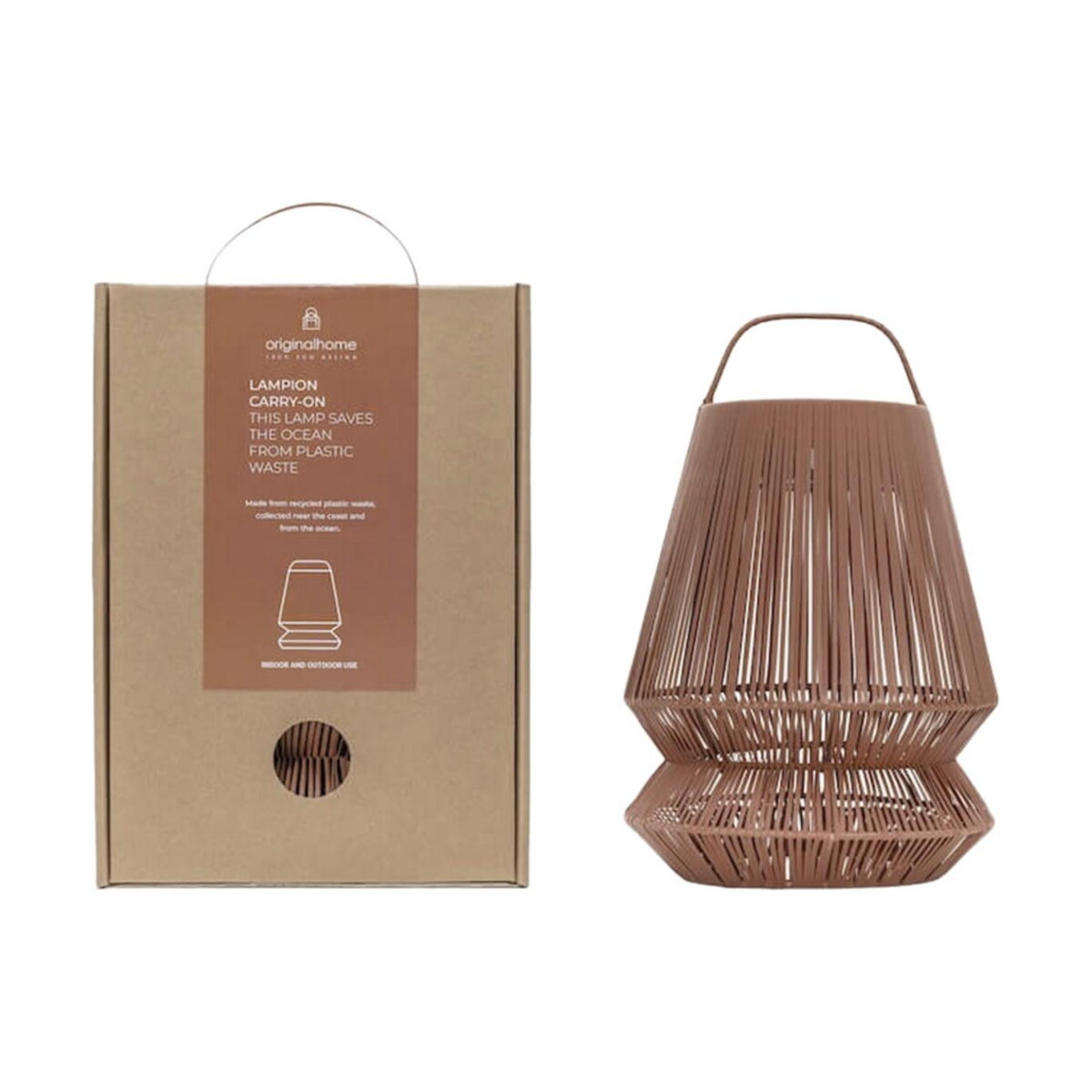 Gadżety ekologiczne z logo – originalhome lampion przenośny abażur z recyklingu 12449122 Originalhome Lampion przenośny abażur z recyklingu 12449122