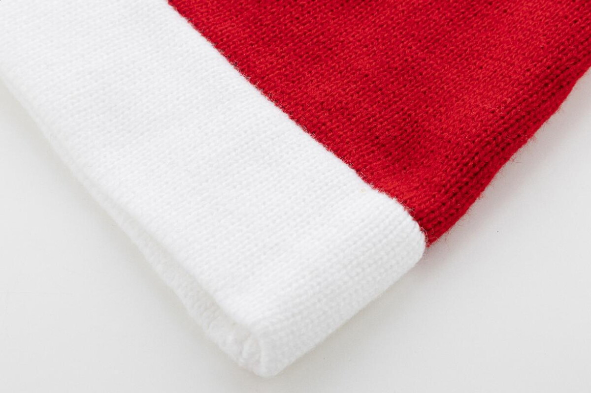 Gadżety świąteczne z logo – babbo dziergana czapka mikołaja AP800095-05__CU Babbo dziergana czapka Mikołaja AP800095-05__CU