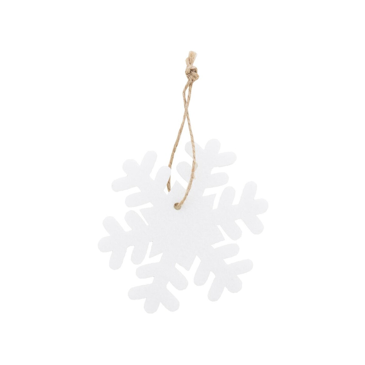 Gadżety świąteczne z logo – joulox ozdoba choinkowa rpet, płatek śniegu AP800201-A Joulox Ozdoba choinkowa RPET, płatek śniegu AP800201-A