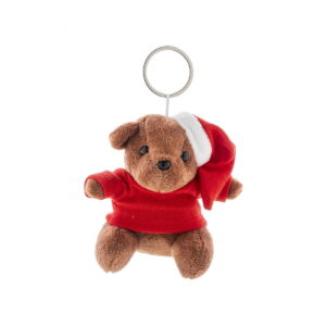 Julnalle pluszowy świąteczny brelok - miś AP800052
