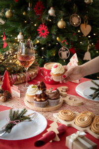 Kongle Świąteczny talerz na przekąski AP808065__DG1