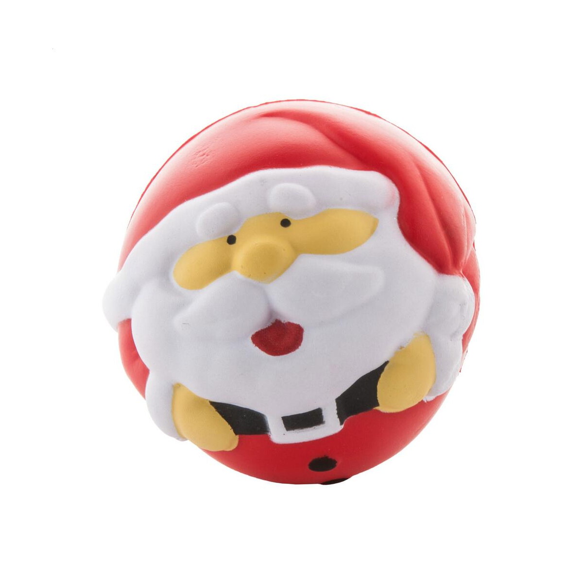 Gadżety świąteczne z logo – santa claus piłka antystresowa AP809504 Santa Claus piłka antystresowa AP809504