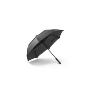 GAVIN. Parasol 27.5” z 190T pongee z automatycznym otwieraniem - Czarny
